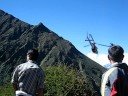 Helicopter evacuation from Tengboche, Nepal Helicopter evacuation from Tengboche, Nepal