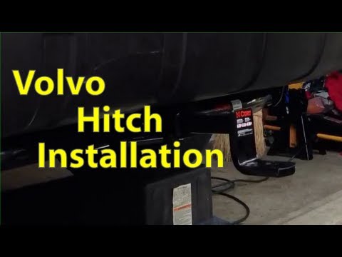 how to fit a towbar to a volvo xc90