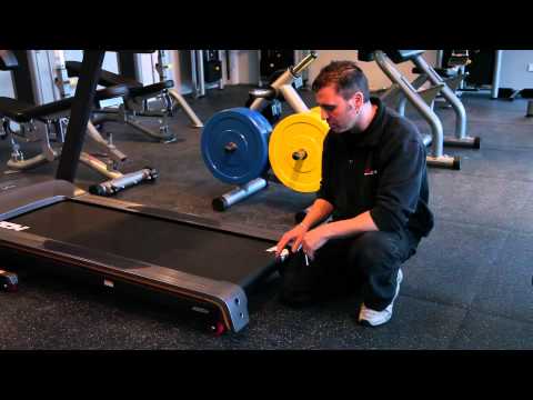 how to adjust treadmill belt