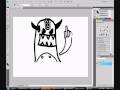 videos de Photoshop Graffiti Character - Viking Monster