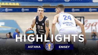 Highlights of the match — VTB United league: «Astana» vs «Enisey»