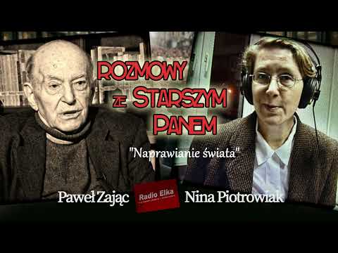 Rozmowy ze Starszym Panem. Naprawianie świata (2000) :: Czy świat naprawdę potrzebuje, żeby go naprawiać?A może bardziej potrzebuje uważności niż wielkich gestów?Nina Piotrowiak rozmawia ze Starszym Panem o pomaganiu, które bywa trudniejsze, niż nam się wydaje.O empatii, która czasem ratuje, a czasem rani.O ludziach, którzy cierpią "za cały świat" - i o tych, którzy zamiast cierpieć, po prostu działają.To rozmowa o granicach dobra, o odpowiedzialności za innych i za siebie.O tym, czy pomagamy naprawdę... czy tylko tak, jak my uważamy, że trzeba.Link do artykułu o Pawle Zającu: https://elka.pl/content/view/127885/79/
