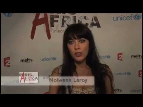 0 Le Soutien de Nolwenn à Paris Africa   Unicef