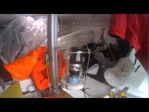 K�osz a haj�n - minden v�zes �s hideg van... UK Fasnet 6.50 race, 2012_Legjobb vide�k: Vitorl�z�s