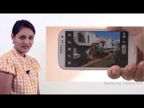 Samsung Galaxy S3 - Focusing While Taking Pictures - Preview