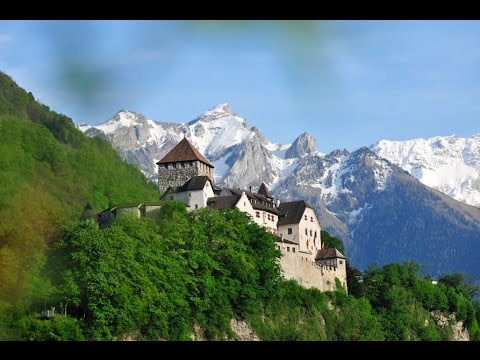 Das Frstentum Liechtenstein - zwischen der Schweiz und sterreich gelegen