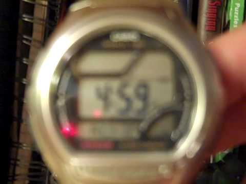 how to replace the battery on casio wv-58a