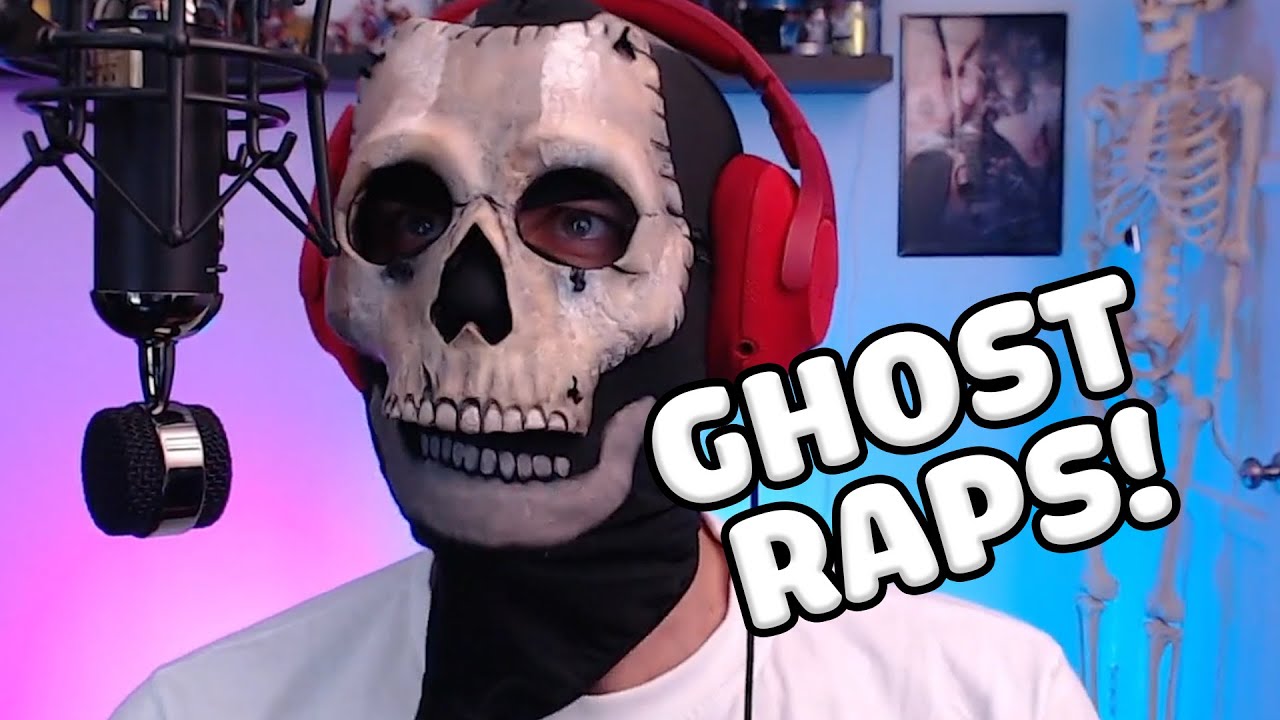 GHOST RAPS!  #SHORTS