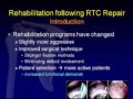 Rehabilitation Following Arthroscopic Rotator Cuff Repair - Michael Reinold