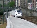 Tren Alvia S-130 entrando en Bilbao-Abando (26/05/2008)