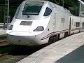 Tren Alvia S-130 entrando en Bilbao-Abando (26/05/2008)