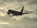 doncaster airport  uk   thomson b767 300 taxi   take off 
