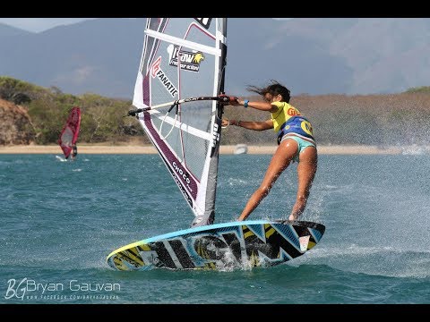 AMADO VRIESWIJK, SARAH-QUITA OFFRINGA and ANTOINE ALBEAU in PWA Fuerteventura Grand Slam
