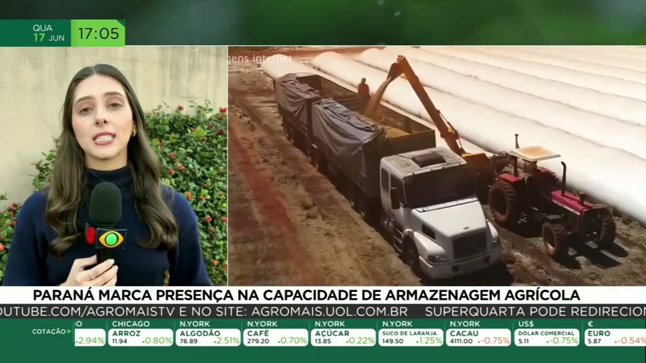 Paraná marca presença na capacidade de armazenagem agrícola