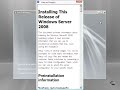 Installing Windows Server 2008 pt. 1
