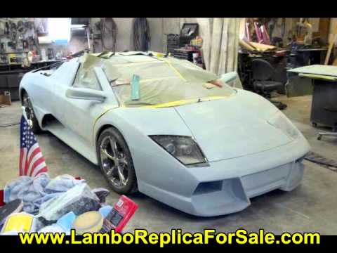 Installing the LP640 LP-670 Kit on Lamborghini Murcielago Replica Kit Car