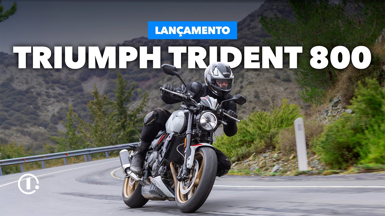 Exclusivo: Nova Triumph Trident 800 quer ser sua primeira moto de alta cilindrada!