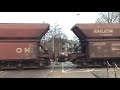 Ore train railion with Diesel Helper and Electric locomotives leads,venlo,the Netherlands
