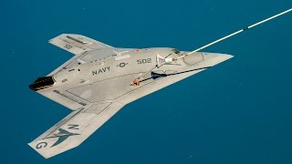 US Navy X-47B stealth aircraft