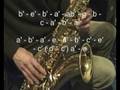 Jazz ballad on tenor sax