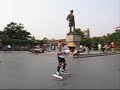 Shenyang, China - Rollerblading with General Zhang