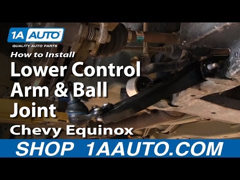 How To Install Replace Lower Control Arm and Ball Joint Chevy Equinox Saturn Vue 05-10 1AAuto.com