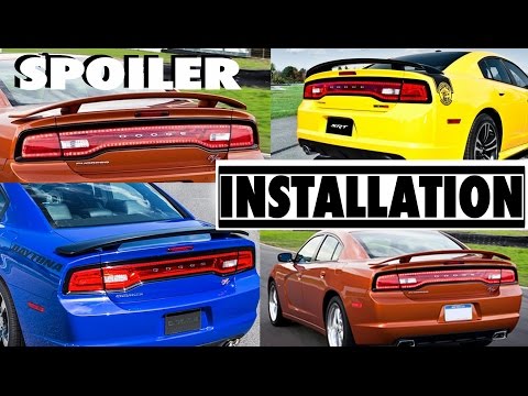 2014 Dodge Charger – Factory Spoiler Installation