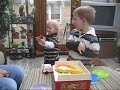 Carter & Nathan Playing with their Dad's Favorite Toy 10 27 09