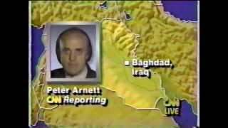 Operation Desert Storm - CNN Live News Coverage - Part 1