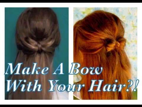 how to hair bow pinterest