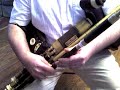 An Rogaire Dubh on the uilleann pipes