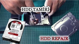 HARD Disk Kafa Vurma Sorunu  BOZUK HDDden Veri Kur