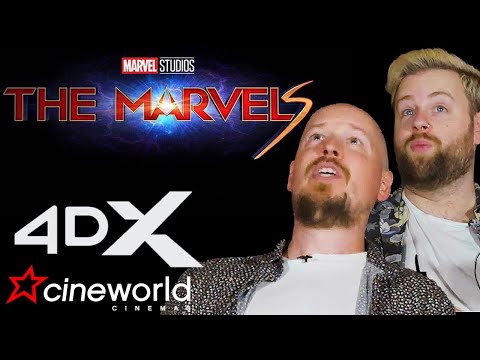 Fights, flights and fun in The Marvels in 4DX!