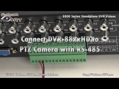 how to control ptz camera with pc