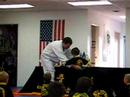 Getting her Green Belt
