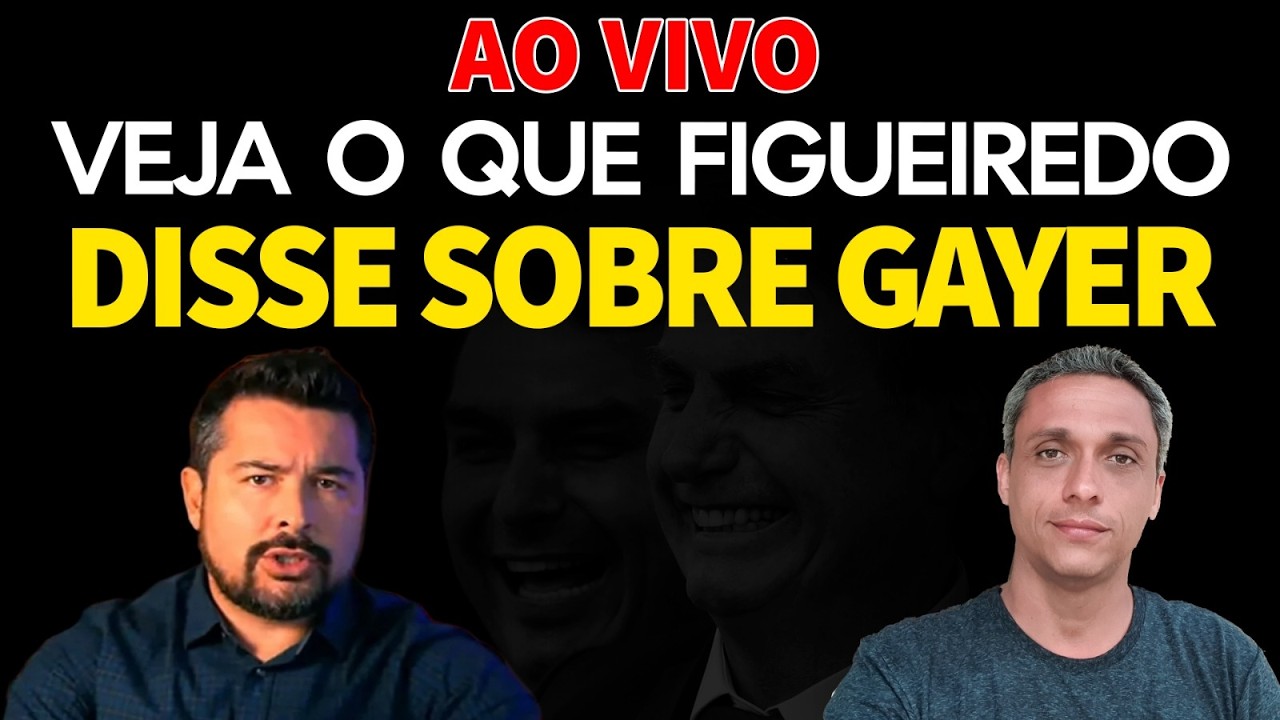 Paulo Figueiredo fala a verdade sobre Gayer AO VIVO.