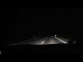 driving in timelapse with almost crash