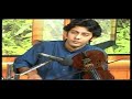 Indrayudh Bose playes raga Madhumanti on violin (Alap)