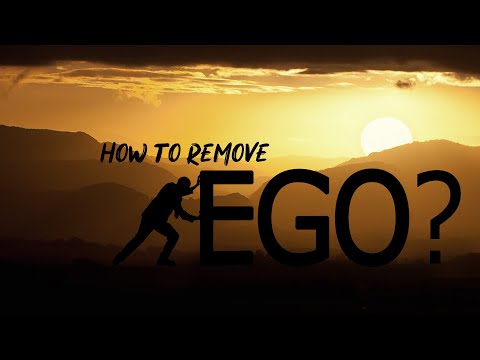 how to remove ego