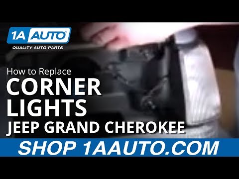 How to Install Replace Side Marker light signal Jeep Grand Cherokee 93-98 1AAuto.com