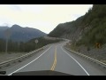 Trucking in Alaska on the Glenn Highway North of Chickaloon
