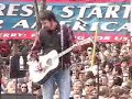 foo fighters dave grohl and chris shifflet performed before about 80,000 people who were there to see john kerry in madison, wi on october 28, 2004.

songs featured are 