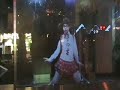 Dancing hologram girl