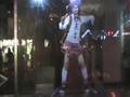Dancing hologram girl