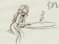 Chrsitine daae ROUGH pencil test meloncholy