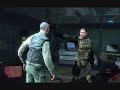 This one was pretty easy. All you have to do is get your guns and ammunition. And then fire away, but don't stand and shoot. He will tear you to shreds, remember he has a chain gun, and you only have an SMG. Also for some reason he can take more damage than you can with the cheap copy of the nano suit, oh and let's not forget he is missing his helmet, and you're fully geared up. By the way, yes, I'm aware that there was some bug which caused him to run left and right while I just fired away ...