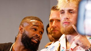 Jake Paul Was TOO SCARED To Make Eye Contact With His Next Match Opponent Tyron Woodley by Obsev Sports