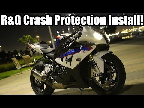 BMW S1000RR R&G Crash Protection Install!