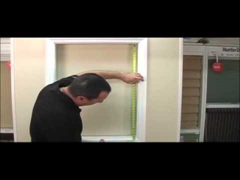 how to measure mini blinds
