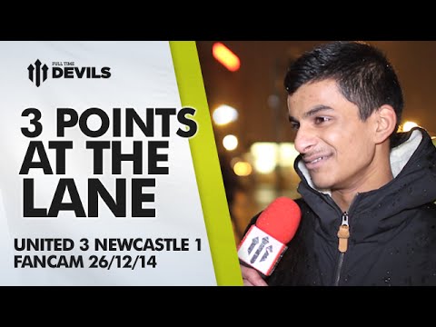 3 Points at The Lane | Manchester United 3 Newcastle United 1 | FANCAM